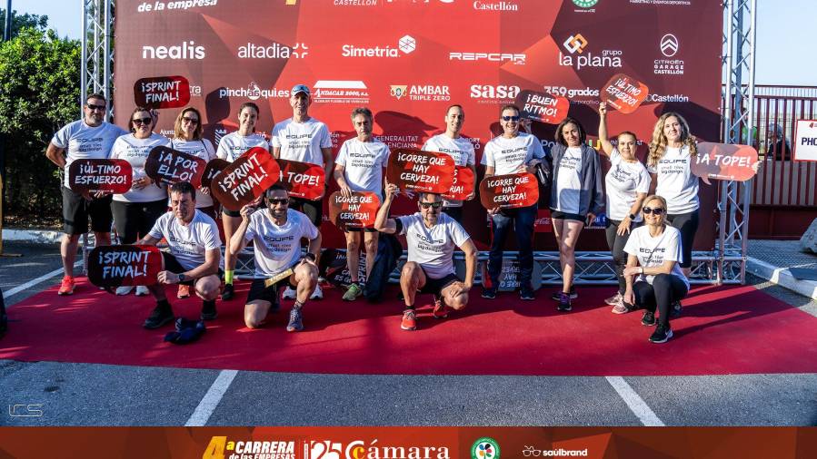 Galería de 231 fotos | Amplia presencia del sector cerámico en la Carrera de las Empresas de Castellón