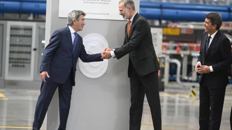 Galería de Fotos | Visita del rey Felipe VI a Porcelanosa