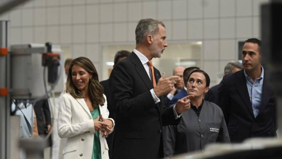 Galería de Fotos | Visita del rey Felipe VI a Porcelanosa