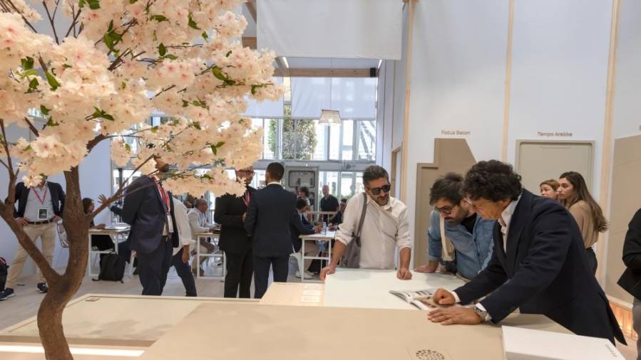 Galería de Fotos | Acquabella destaca con su puesta en escena en Cersaie