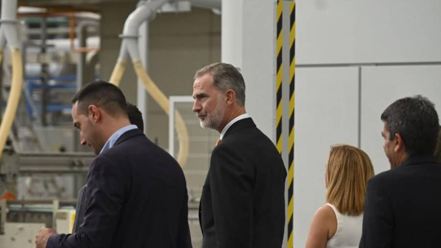 Galería de Fotos | Visita del rey Felipe VI a Porcelanosa