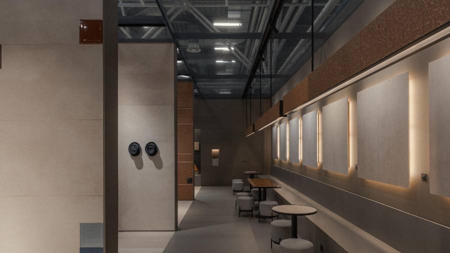 Galería de fotos | Nadis Design y su galería de tendencias cerámicas en Cersaie