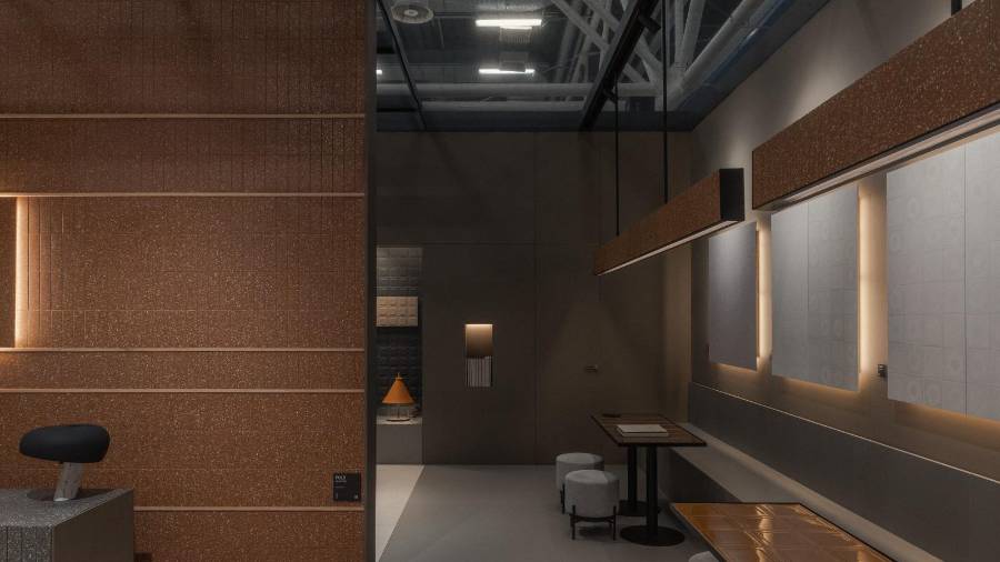 Galería de fotos | Nadis Design y su galería de tendencias cerámicas en Cersaie