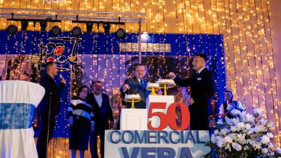 Las mejores imágenes de la celebración de los 50 años de Comercial Vera