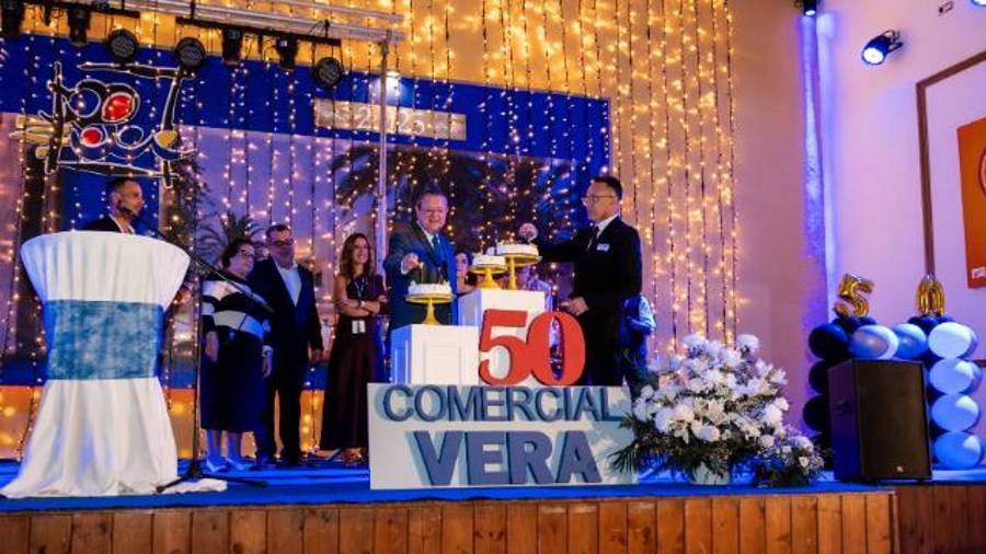 Las mejores imágenes de la celebración de los 50 años de Comercial Vera