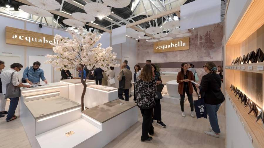 Galería de Fotos | Acquabella destaca con su puesta en escena en Cersaie