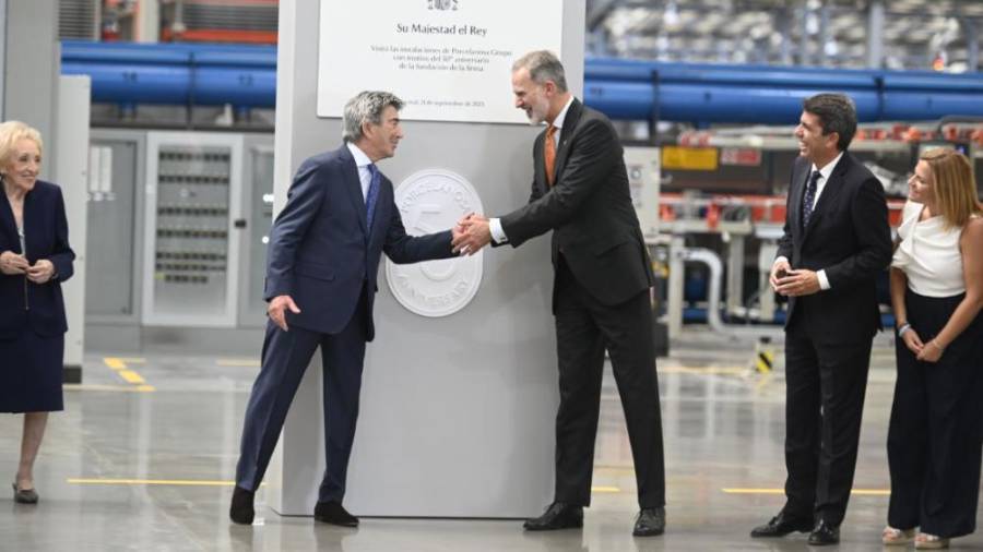 Galería de Fotos | Visita del rey Felipe VI a Porcelanosa