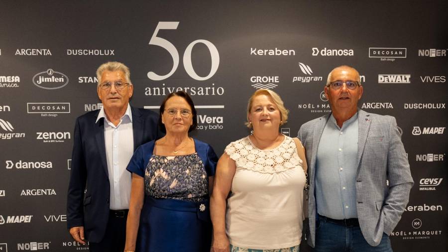 Las mejores imágenes de la celebración de los 50 años de Comercial Vera