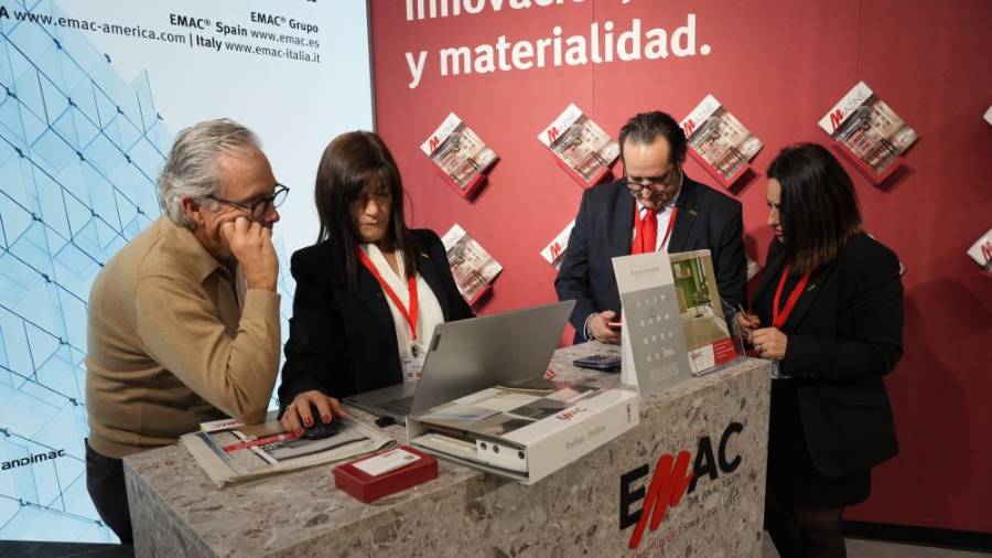 GALERÍA DE FOTOS | Espacio de Emac Grupo en Cevisama 2023