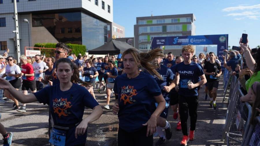 Galería de fotos | Compañías y entidades del sector cerámico, en la Carrera de las Empresas de Castellón