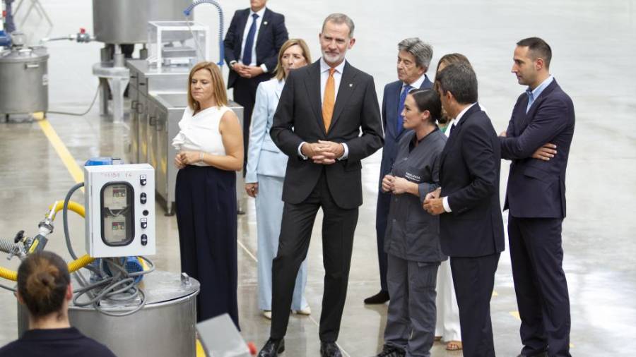 Galería de Fotos | Visita del rey Felipe VI a Porcelanosa