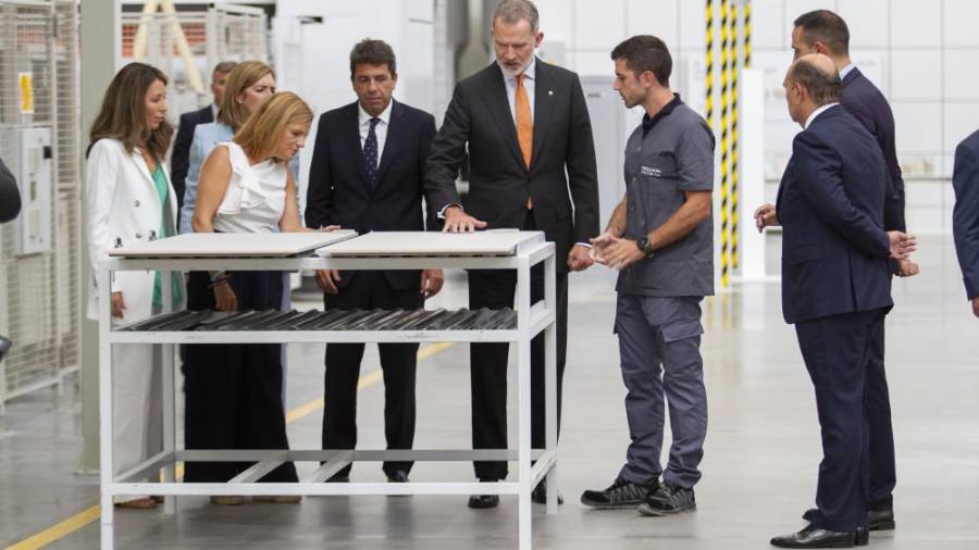Galería de Fotos | Visita del rey Felipe VI a Porcelanosa