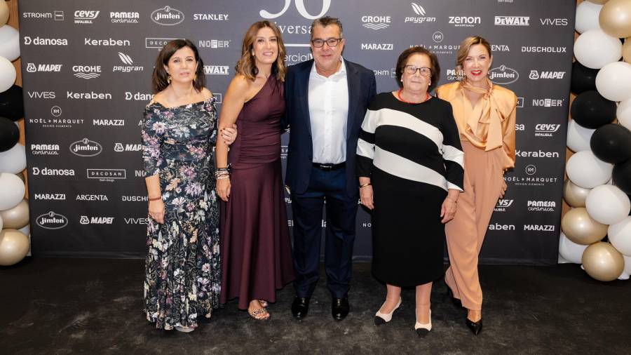 Las mejores imágenes de la celebración de los 50 años de Comercial Vera