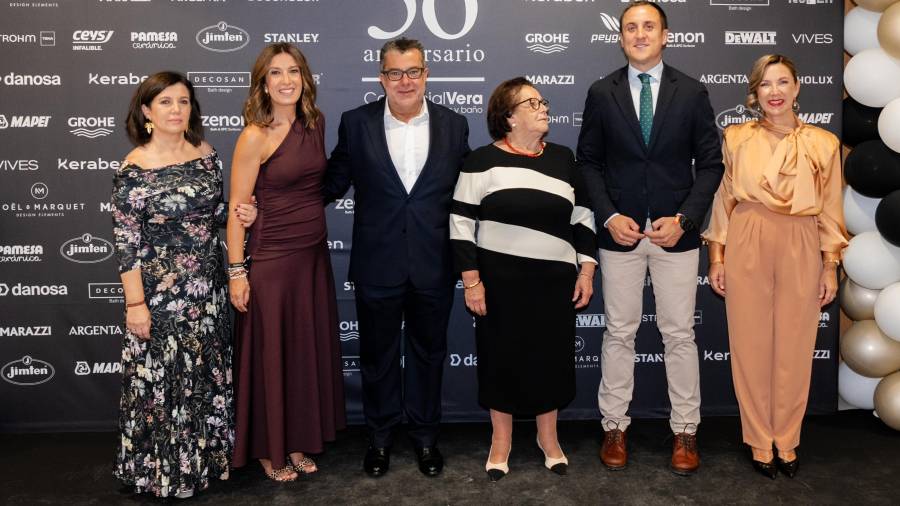 Las mejores imágenes de la celebración de los 50 años de Comercial Vera