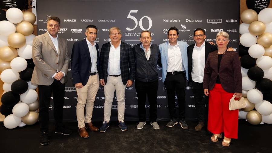 Las mejores imágenes de la celebración de los 50 años de Comercial Vera