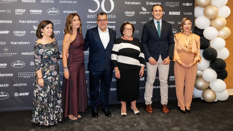 Las mejores imágenes de la celebración de los 50 años de Comercial Vera