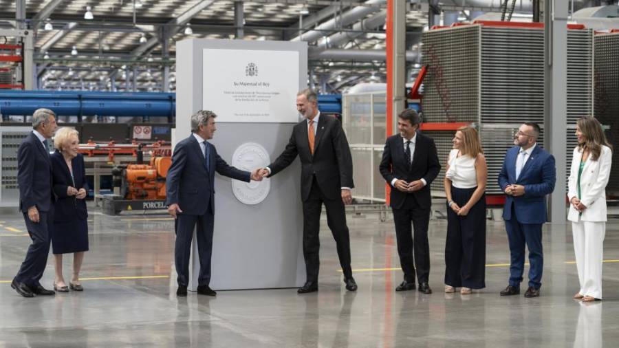 Galería de Fotos | Visita del rey Felipe VI a Porcelanosa