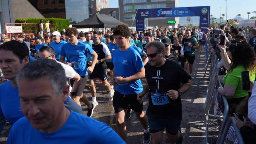 Galería de fotos | Compañías y entidades del sector cerámico, en la Carrera de las Empresas de Castellón