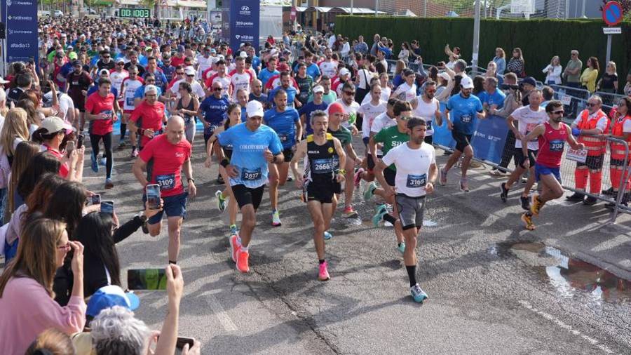 Galería de fotos | Compañías y entidades del sector cerámico, en la Carrera de las Empresas de Castellón