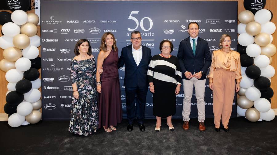 Las mejores imágenes de la celebración de los 50 años de Comercial Vera