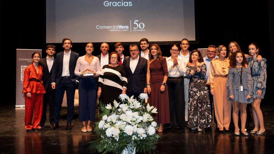 Las mejores imágenes de la celebración de los 50 años de Comercial Vera