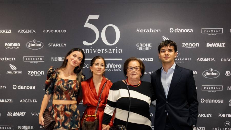 Las mejores imágenes de la celebración de los 50 años de Comercial Vera