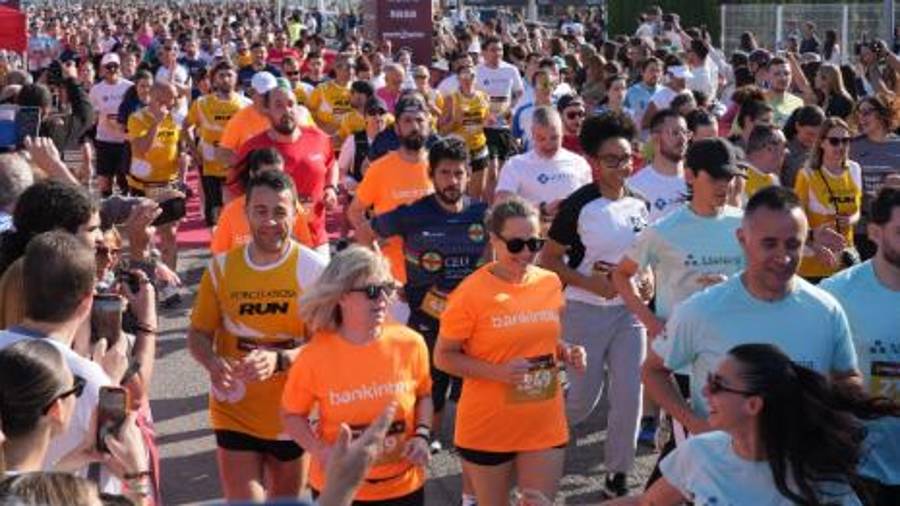 Galería de 224 fotos | Amplia presencia del sector cerámico en la Carrera de las Empresas de Castellón