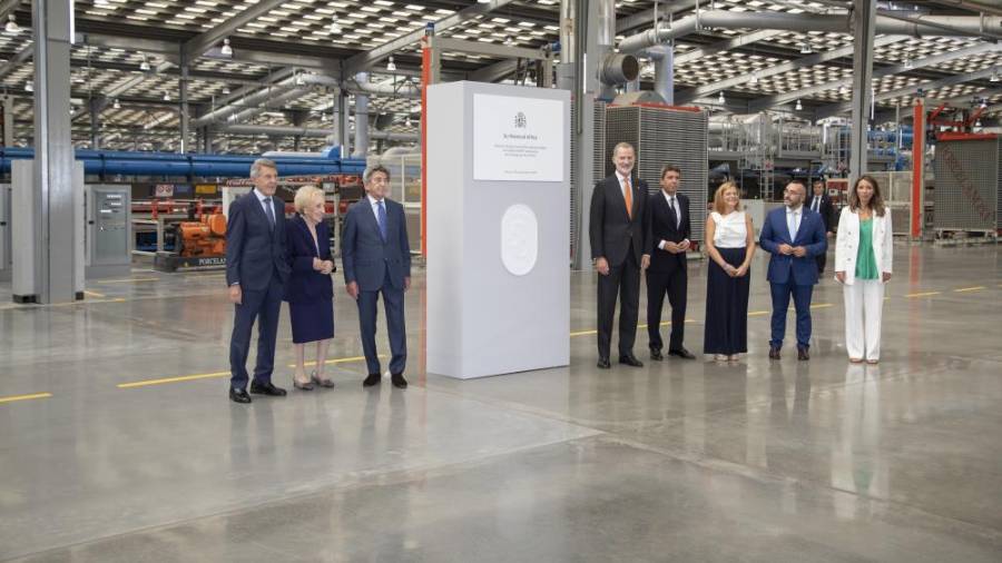Galería de Fotos | Visita del rey Felipe VI a Porcelanosa