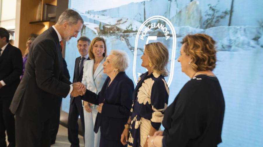 Galería de Fotos | Visita del rey Felipe VI a Porcelanosa