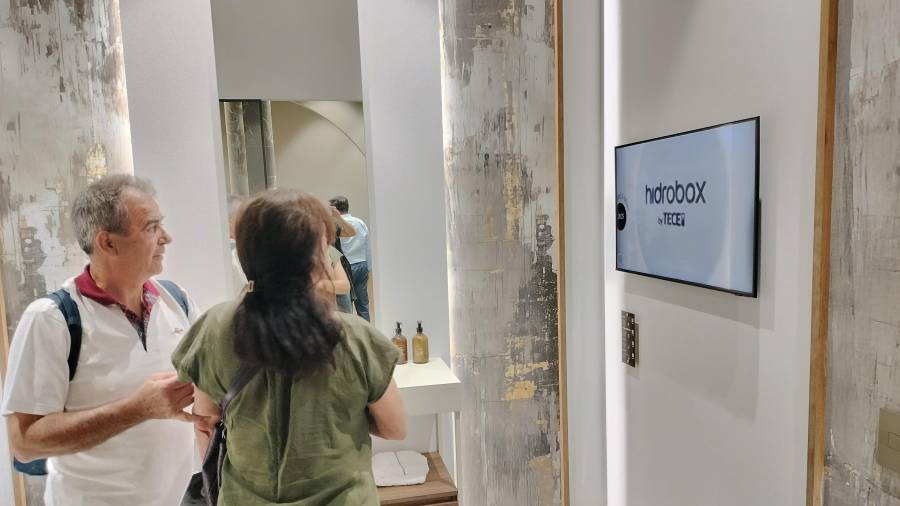 Galería de fotos | El vistoso estand de Hidrobox by TECE y TECE en Cersaie 2026