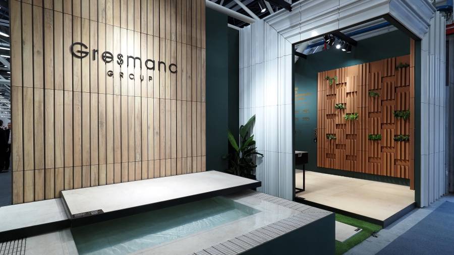 Galería de fotos | Gresmanc Group promociona sus soluciones en cerámica extrusionada en Cersaie