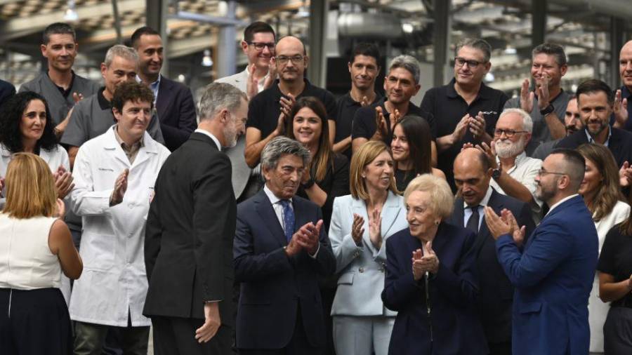 Galería de Fotos | Visita del rey Felipe VI a Porcelanosa