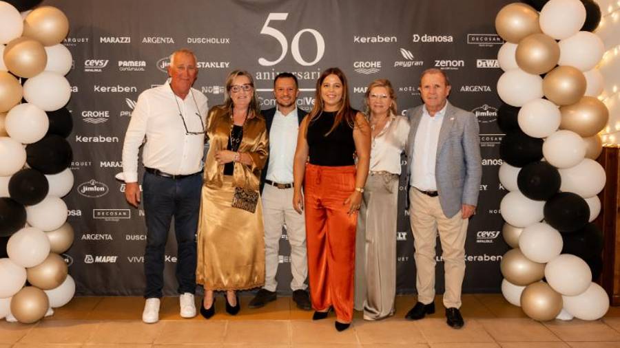 Las mejores imágenes de la celebración de los 50 años de Comercial Vera