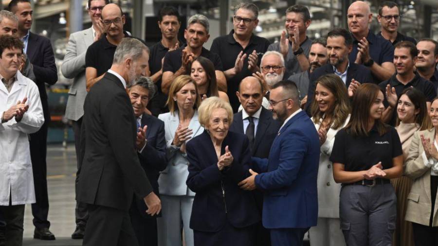 Galería de Fotos | Visita del rey Felipe VI a Porcelanosa