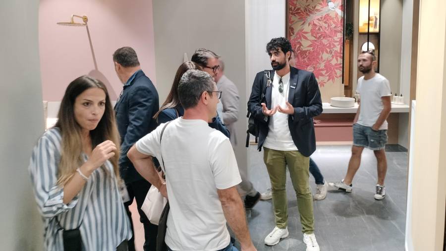 Galería de fotos | El vistoso estand de Hidrobox by TECE y TECE en Cersaie 2026
