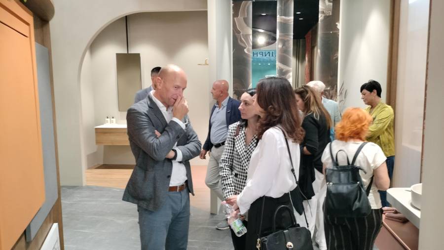 Galería de fotos | El vistoso estand de Hidrobox by TECE y TECE en Cersaie 2026