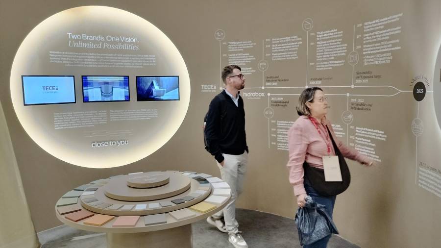 Galería de fotos | TECE e Hidrobox, equipamiento de baño premium en Cersaie 2025