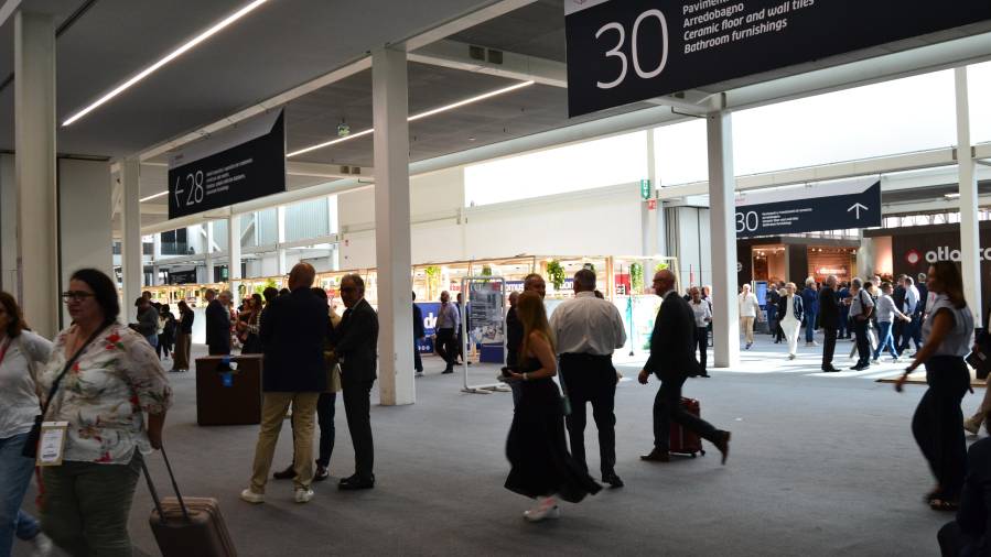 Galería de fotos de las primeras jornadas de Cersaie 2026