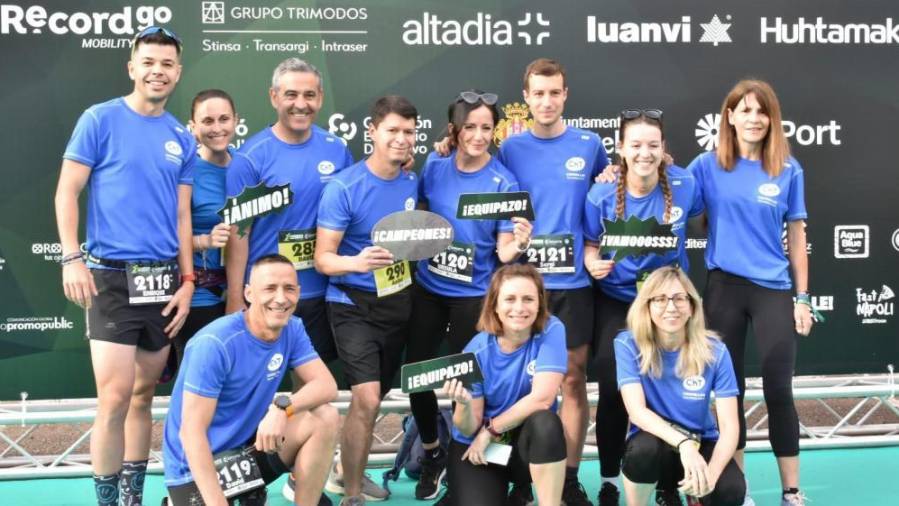 Galería de Fotos | Empresas y entidades del sector cerámico, en la Carrera de las Empresas de Castellón