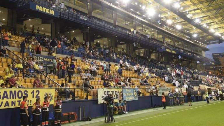 Estreno de la ‘supertribuna’ en el Estadio de la Cerámica