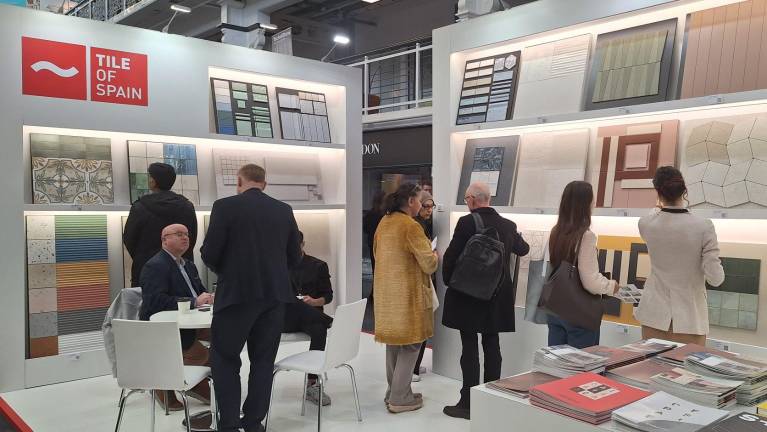 17 empresas de Tile of Spain exhiben sus acabados cerámicos en Surface Design Show (Londres)