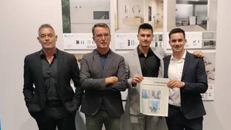 Euroshrink despierta máximo interés de Francia e Italia en Cersaie con su perfilería y sus hornacinas
