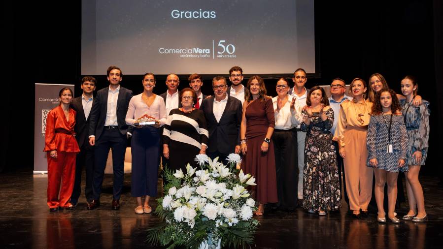 Las mejores imágenes de la celebración de los 50 años de Comercial Vera